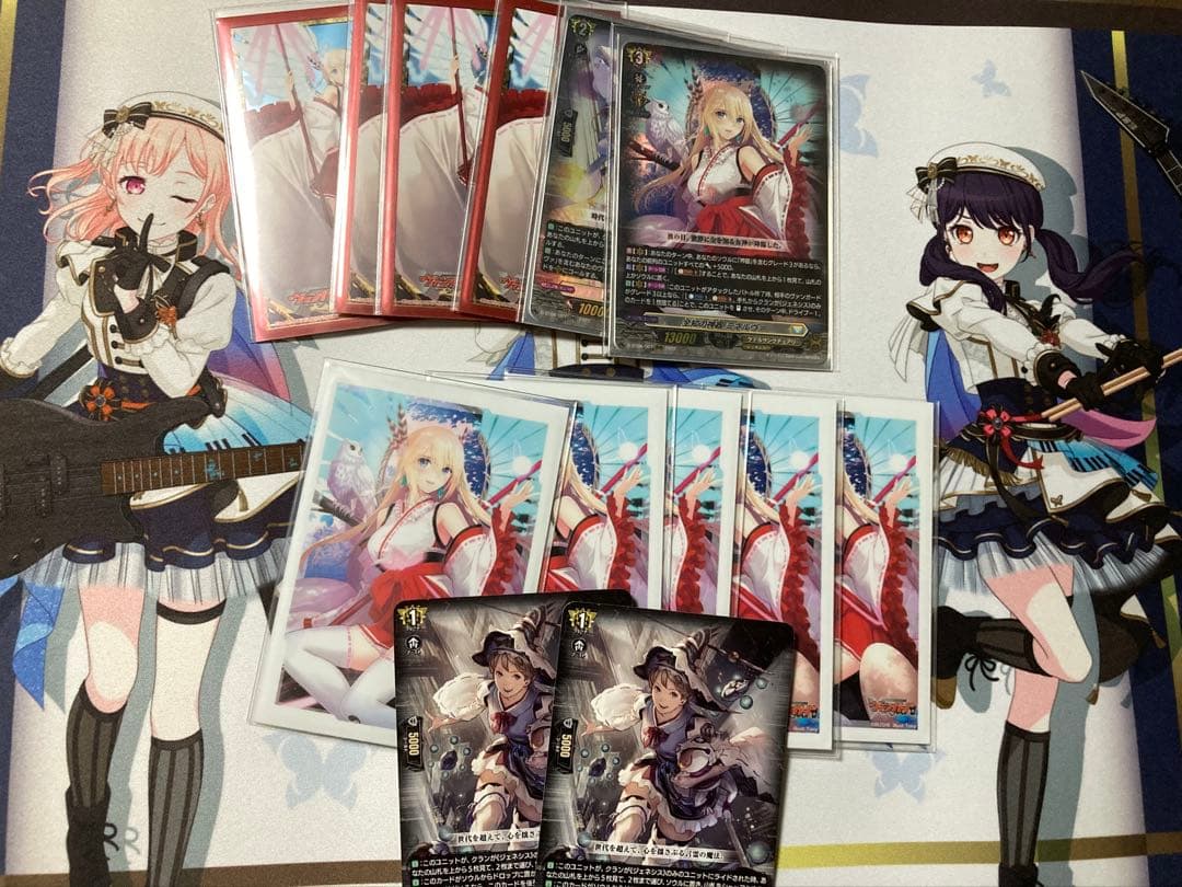 ヴァンガード ミネルヴァ　デッキ　スリーブ付き