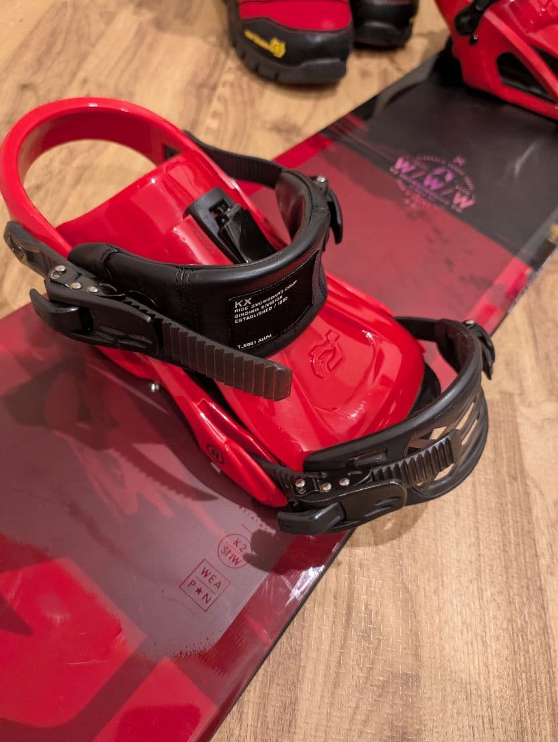 グラトリ専用ボード　Ｋ２ WWW 152cm ブーツ27.5cm