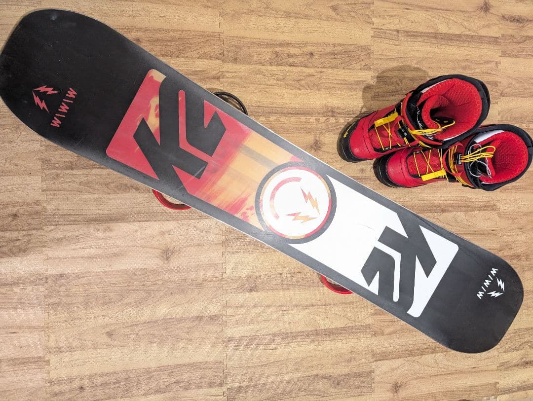 グラトリ専用ボード　Ｋ２ WWW 152cm ブーツ27.5cm