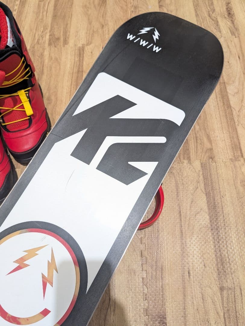 グラトリ専用ボード　Ｋ２ WWW 152cm ブーツ27.5cm