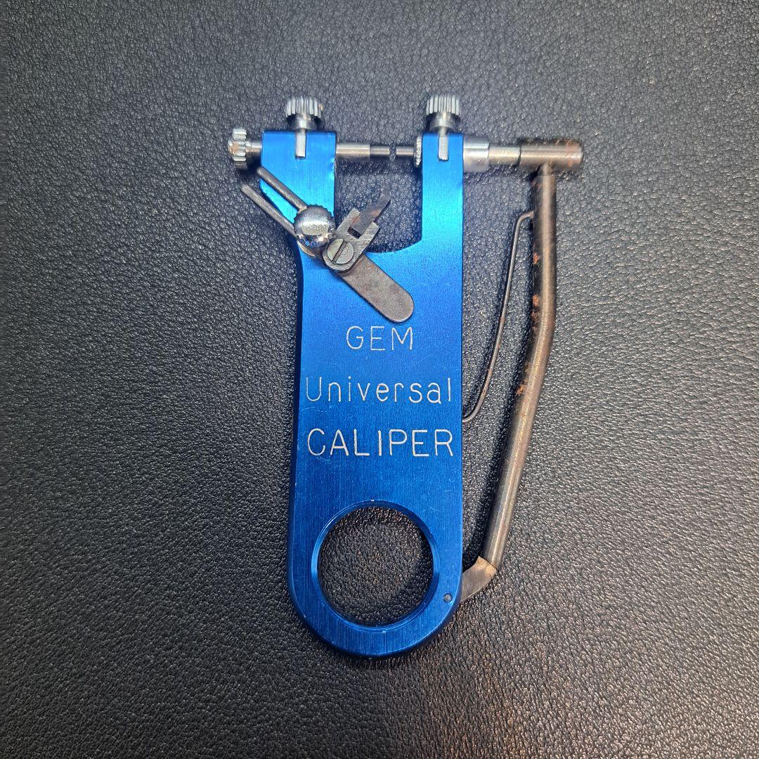 GEM　テンプ片重り見器　テンプバランサー　時計修理工具　ヴィンテージ