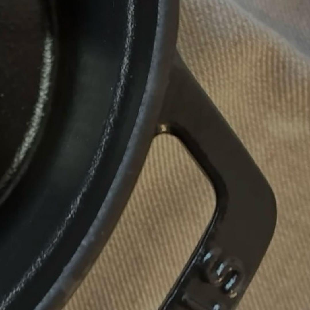 ミユミユ　STAUB ココット　18cm 黒　美品