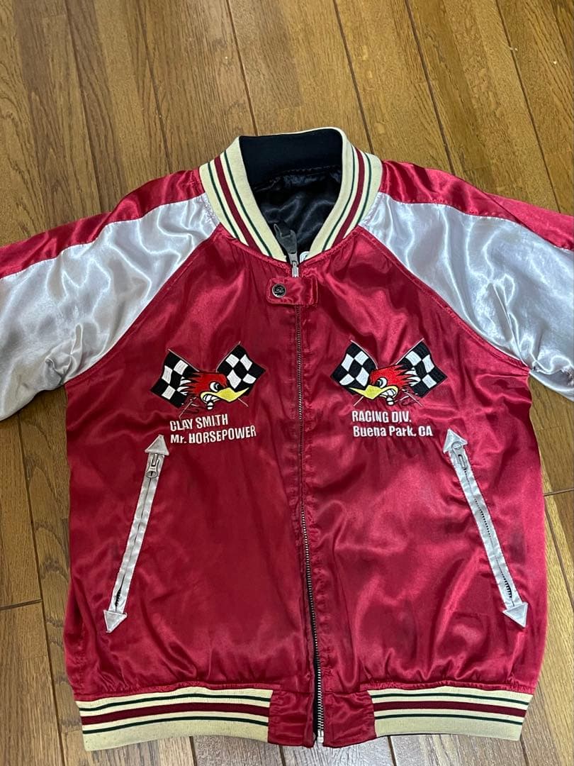 レトロ❗️クレイスミスのスカジャン！(リバーシブル)