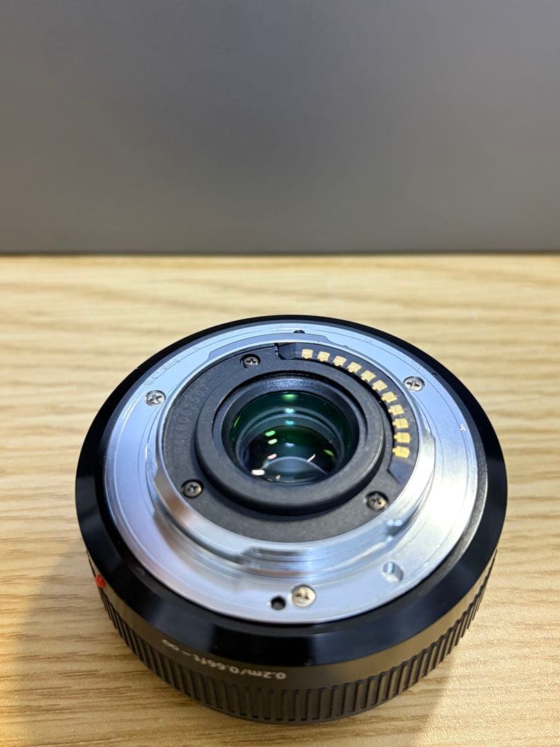 LUMIX G 20mm F1.7 II ASPH. ブラック【外箱・説明書付】