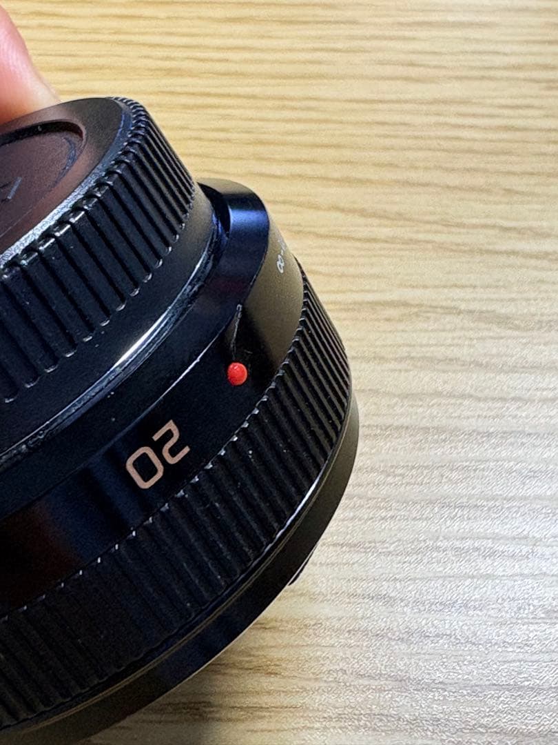 LUMIX G 20mm F1.7 II ASPH. ブラック【外箱・説明書付】