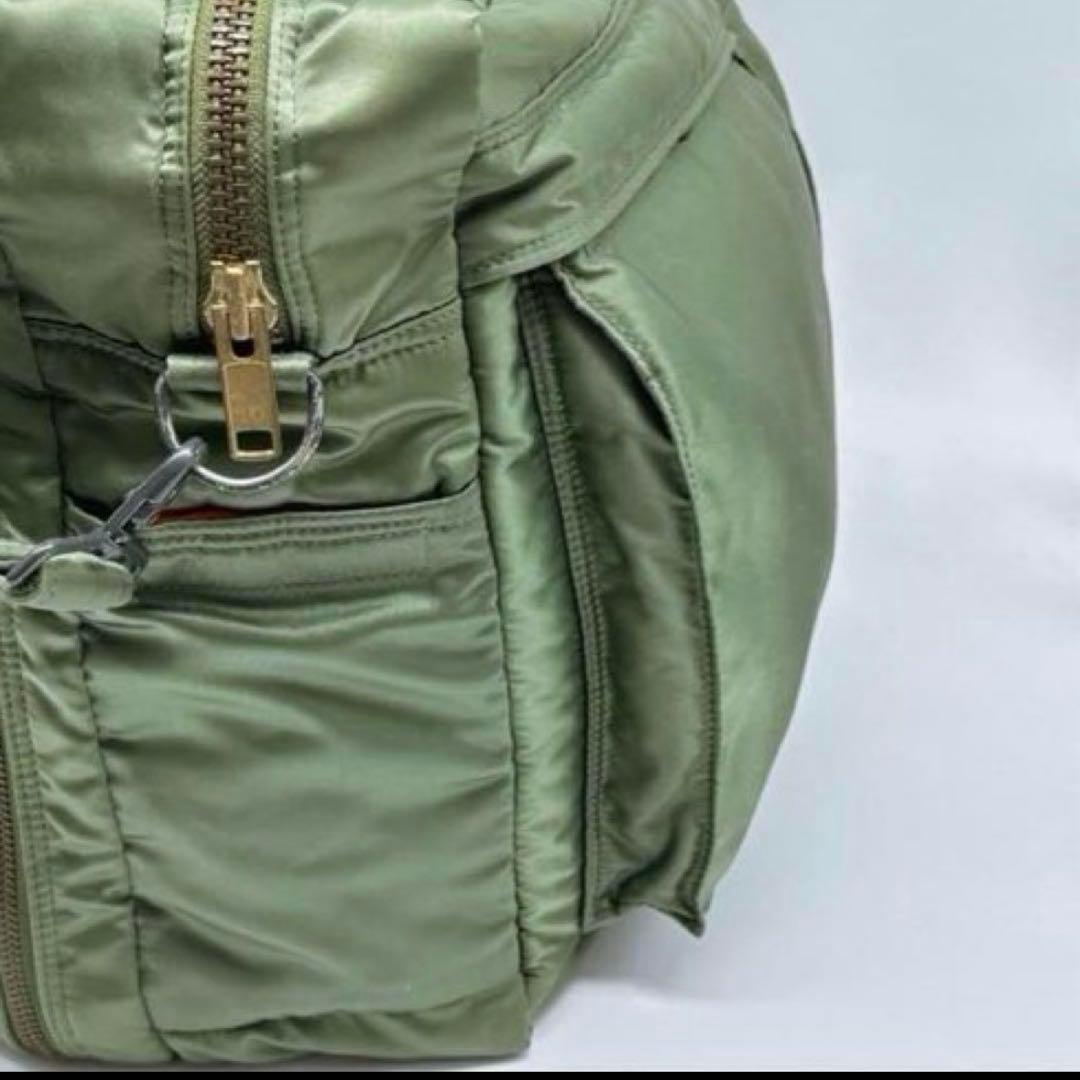 廃盤✨ポーター タンカー 2way ボストン オーバーナイト セージグリーン