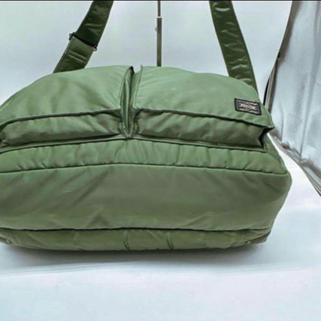 廃盤✨ポーター タンカー 2way ボストン オーバーナイト セージグリーン