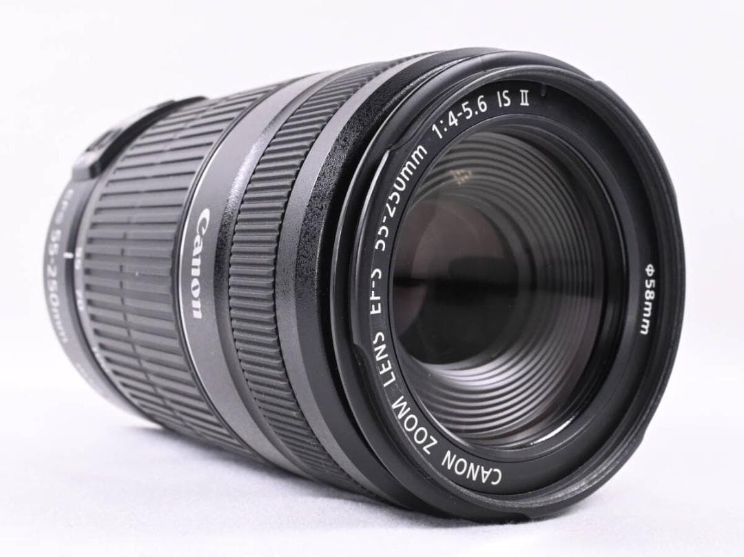 美品 キヤノン Canon EF-S 55-250mm F4-5.6 IS II