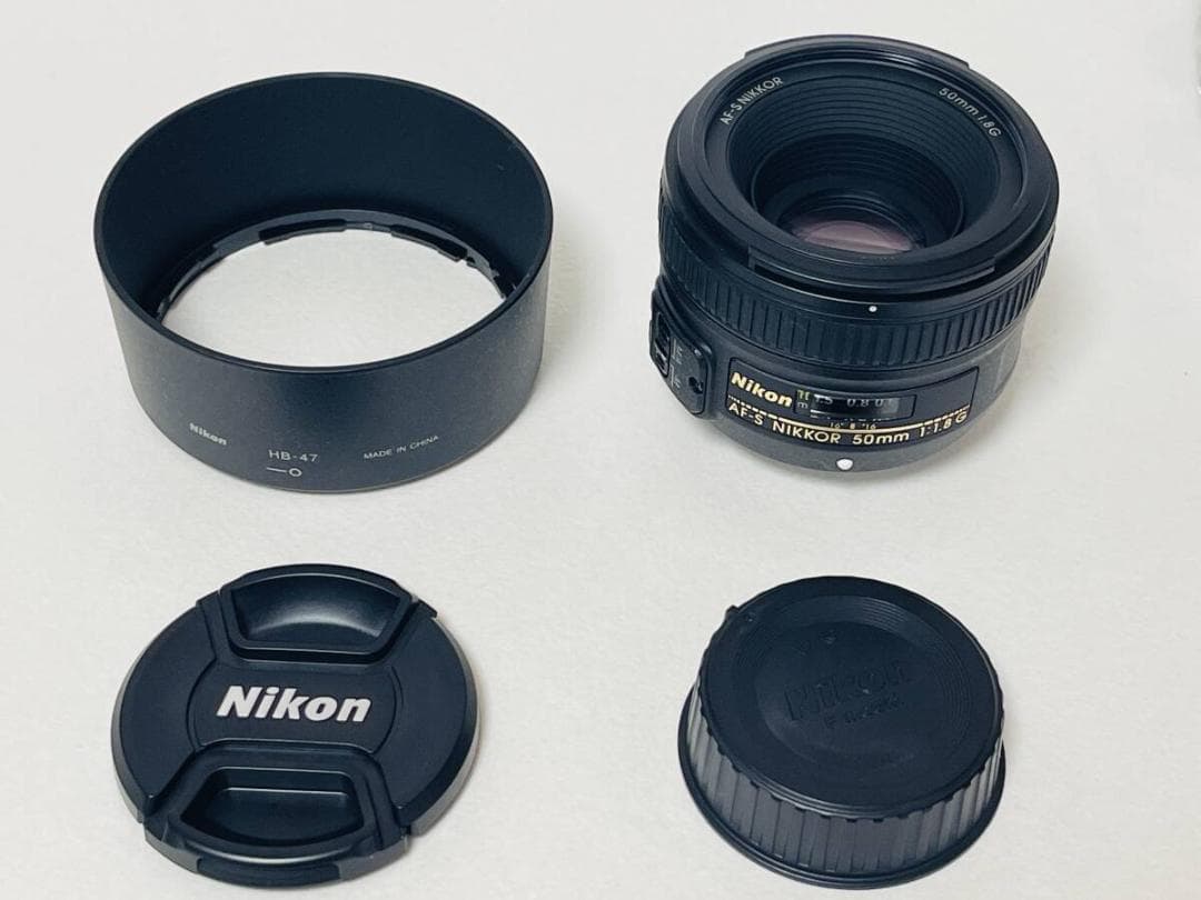 新品同様◆Nikon ニコン AF-S NIKKOR 50mm f1.8G 単焦