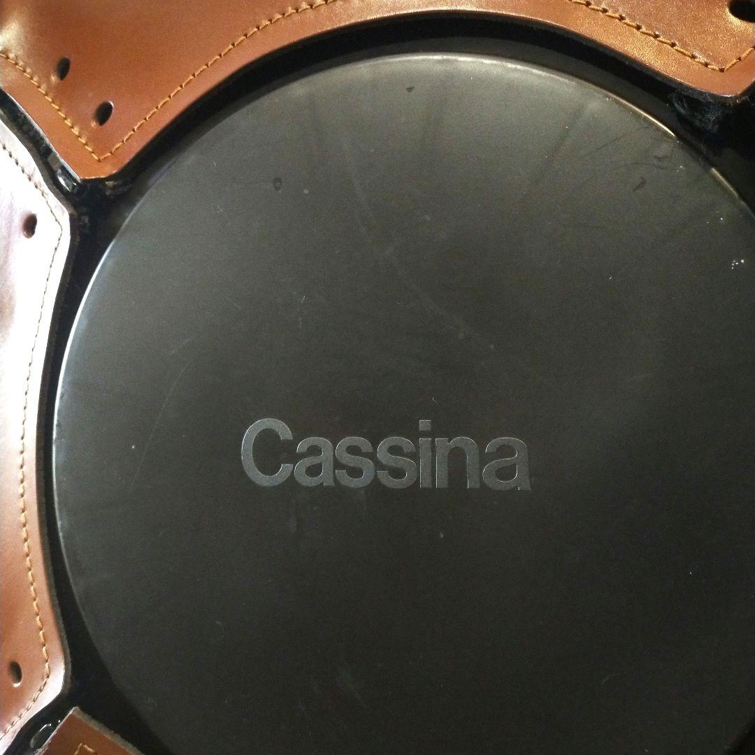 名作★Cassina カッシーナ★CABキャブチェア★赤茶