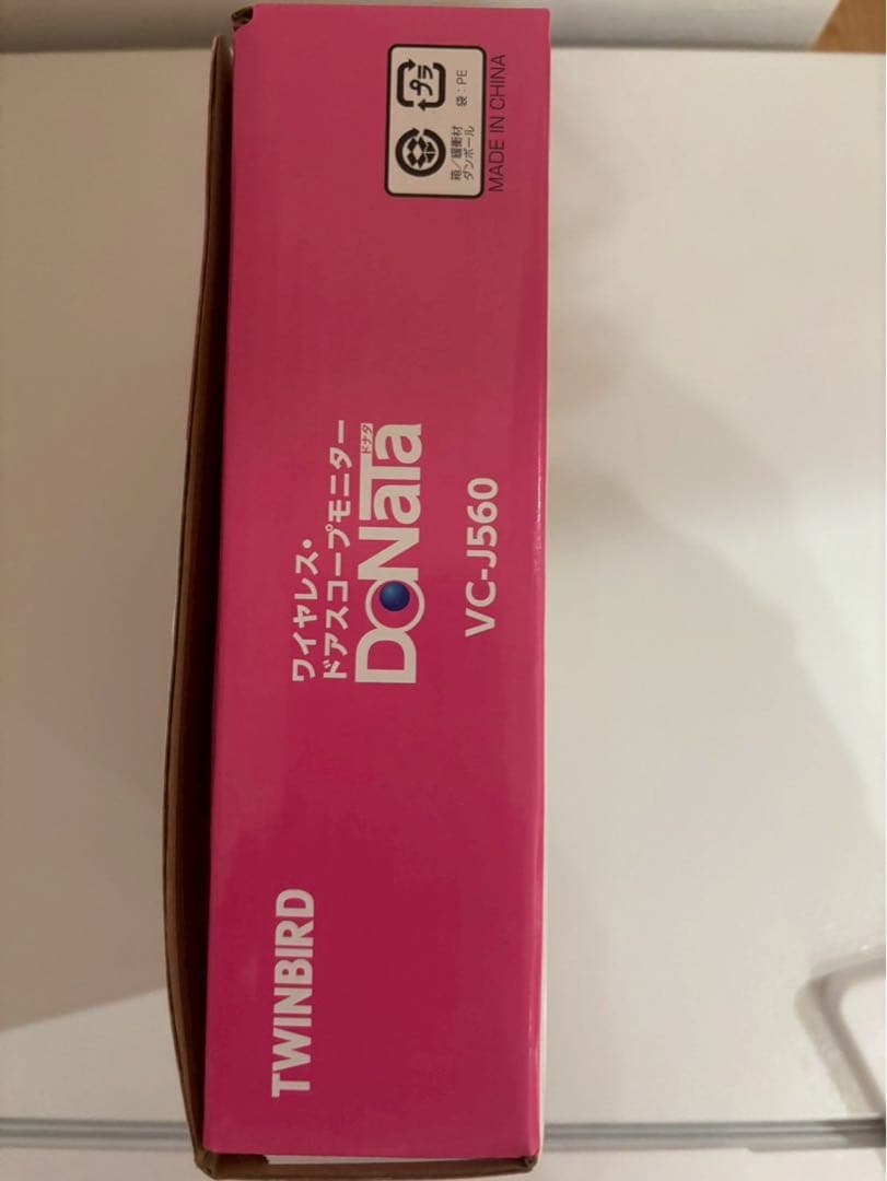 TWINBIRD ワイヤレス ドアスコープモニター　DoNaTa VC-J560