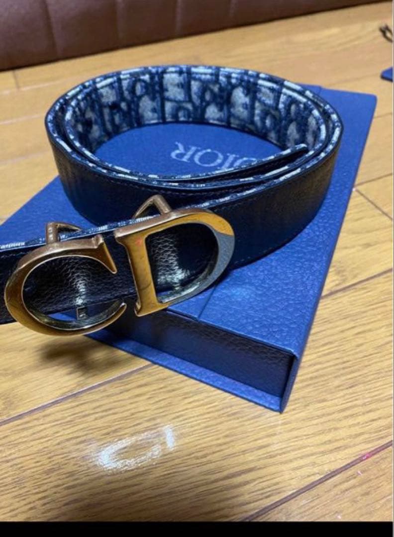 Christian Dior リバーシブ ベルト