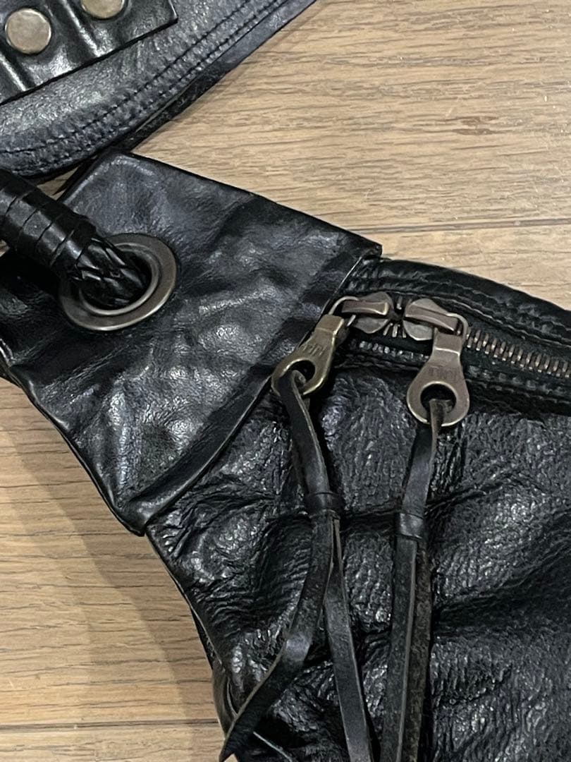 アルフレッド バニスター 三日月 ショルダーバッグ ボディバッグ オールレザー