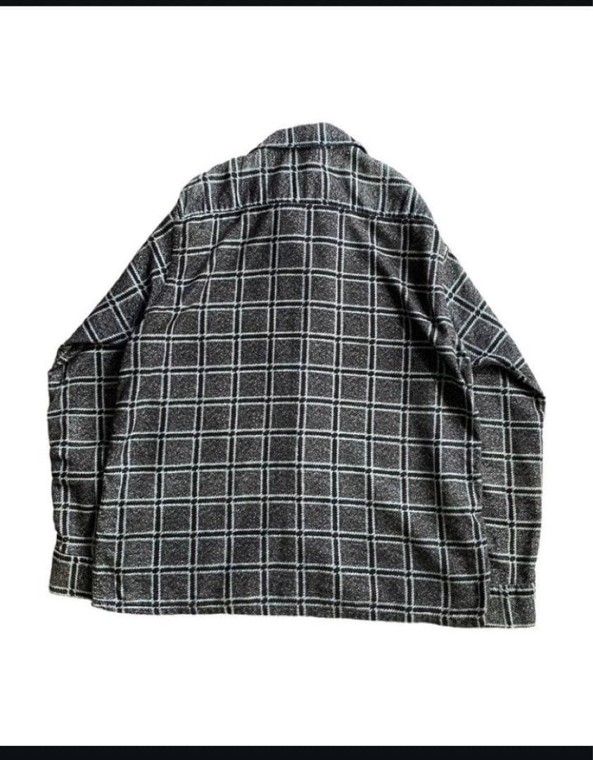 50 ~ 60's Cotton Open Collar shirt プリネル