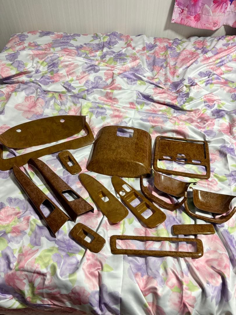 アルファード　10 系　ウッドパネル　シルクブレイズ　黄木目　SilkBlaze