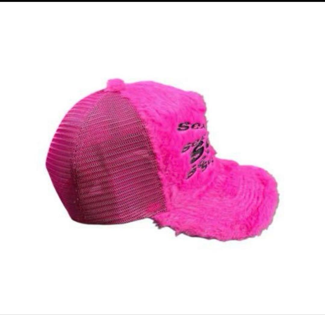 帽子 SEX cap Pink free size