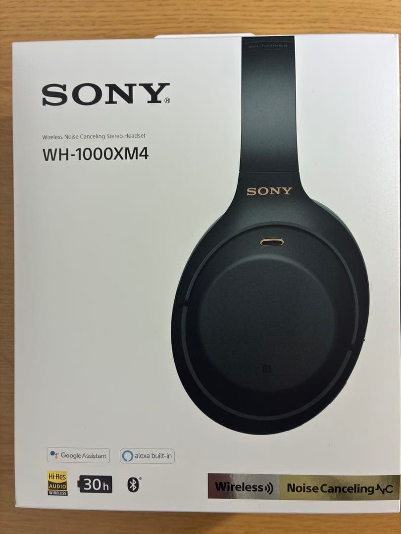 SONY WH-1000XM4 ワイヤレスヘッドホン ブラック ソニー 黒