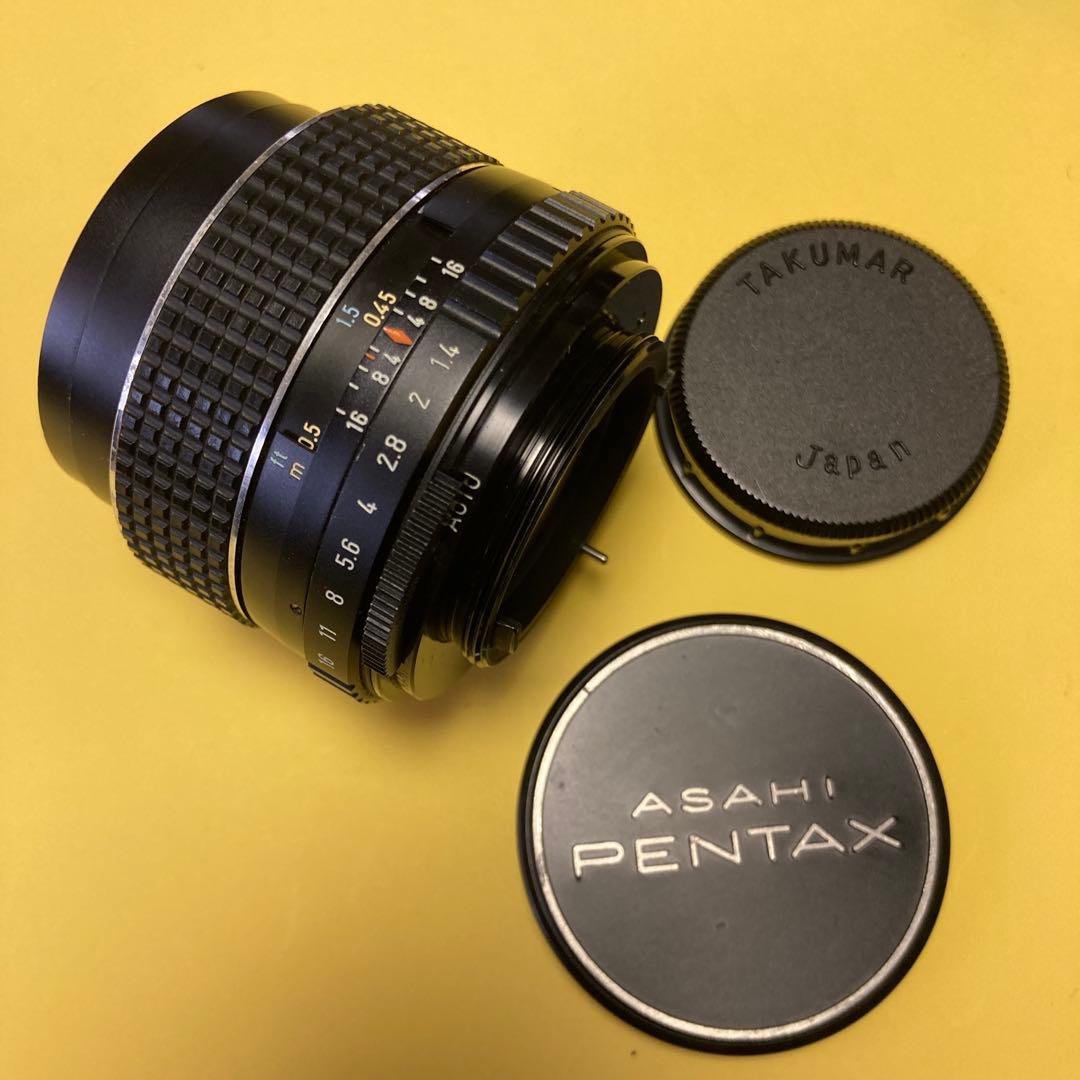 美品 M42 SMC TAKUMAR 50mm F1.4 純正付属 タクマー