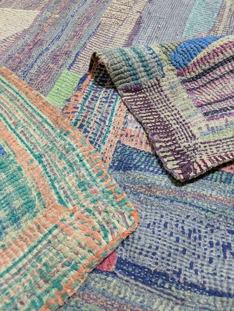 #179 ラリーキルト / カンタキルト / ソファカバー / ラグ /