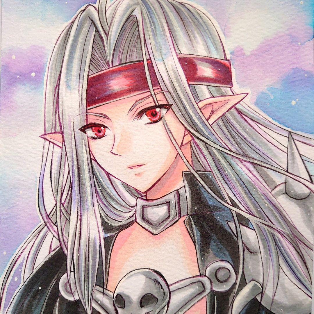 なっちぃ　手描きイラスト