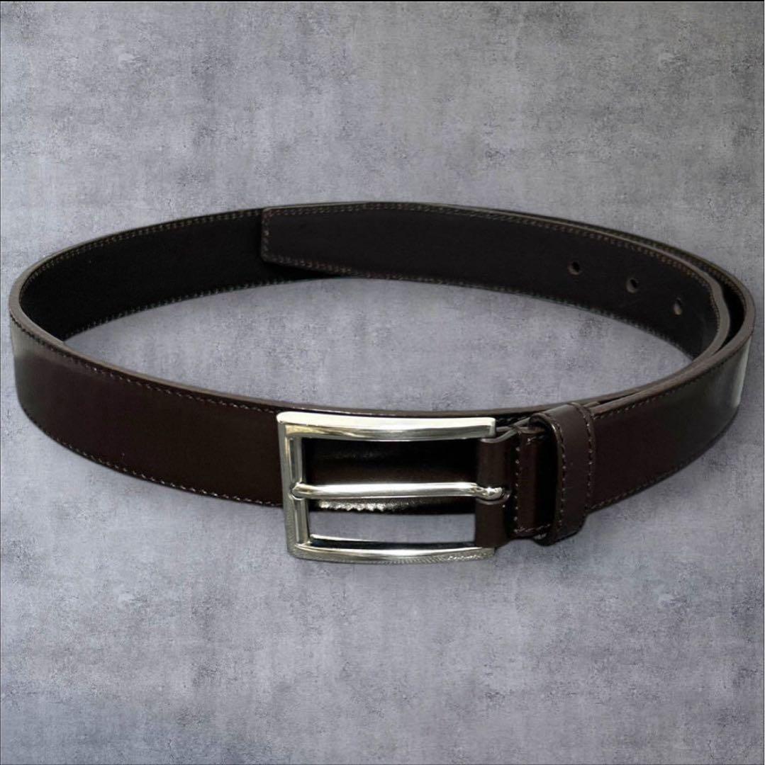 PRADA プラダ ベルト レザー ダークブラウン