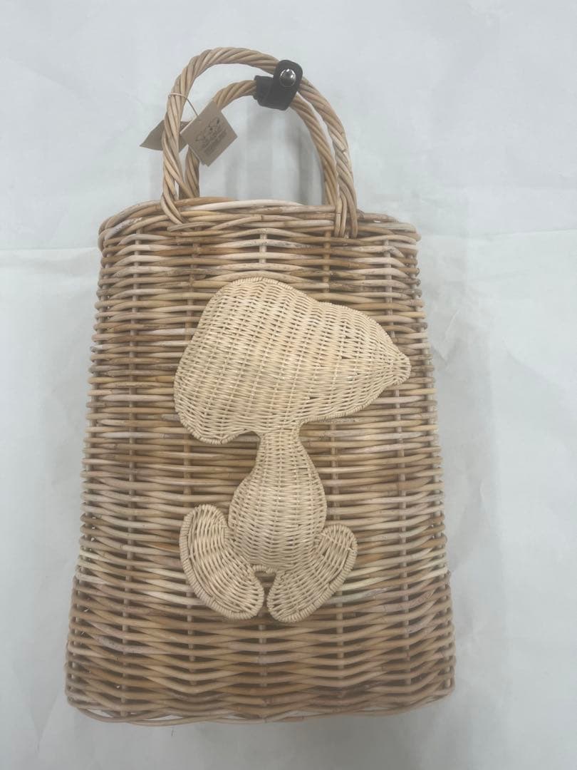 きみ　スヌーピーかごバッグ　新品未使用品