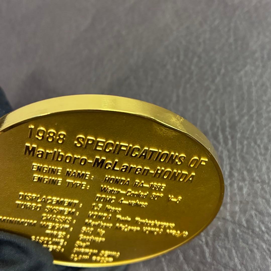 アイルトン・セナ FIA F1 1988年ワールドチャンピオン 記念メダル