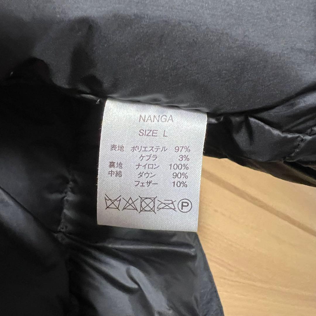 NANGA TAKIBI ナンガ 焚火ダウン Lサイズ チャコール