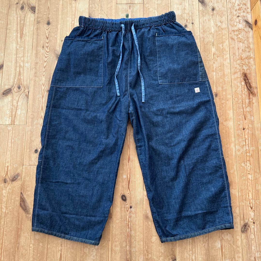 【快晴堂】Girl'sライトオンスデニム斜めポケットNewころんパンツ