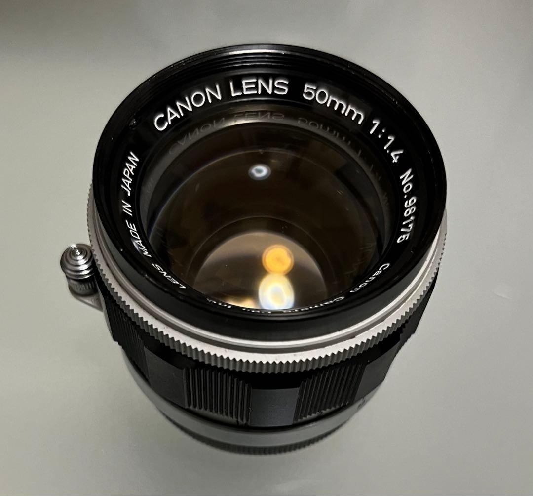 キヤノン Canon 50mm F1.4 ライカLマウント
