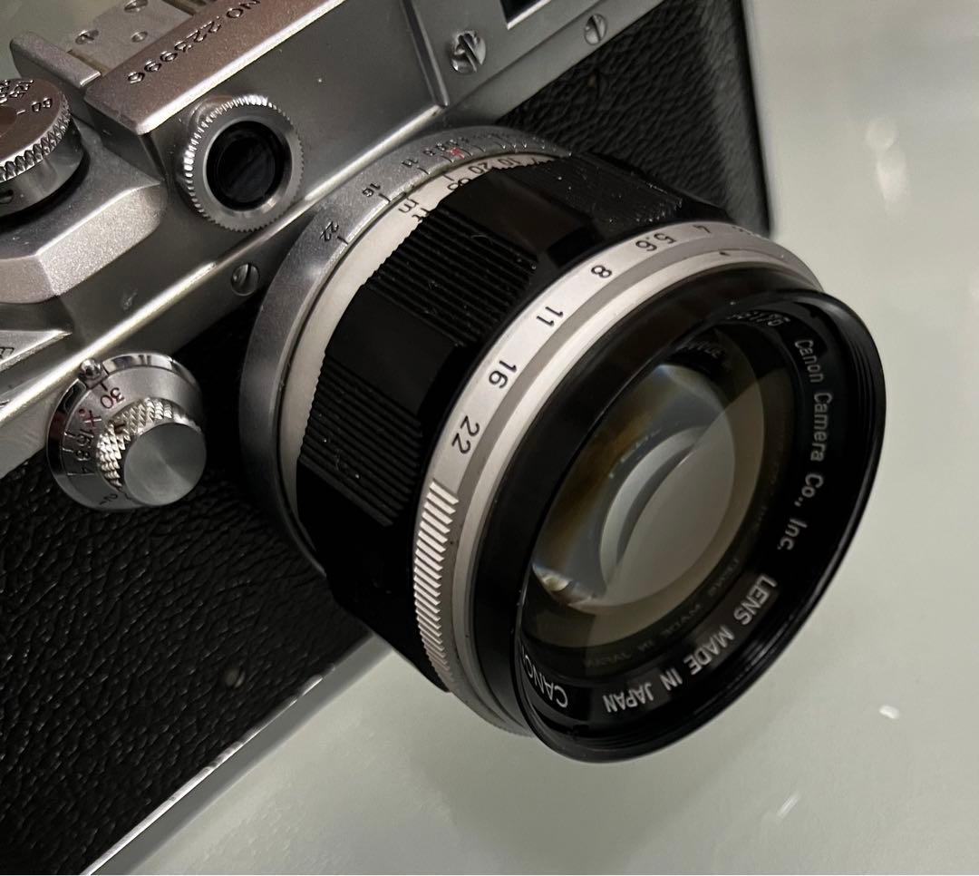 キヤノン Canon 50mm F1.4 ライカLマウント