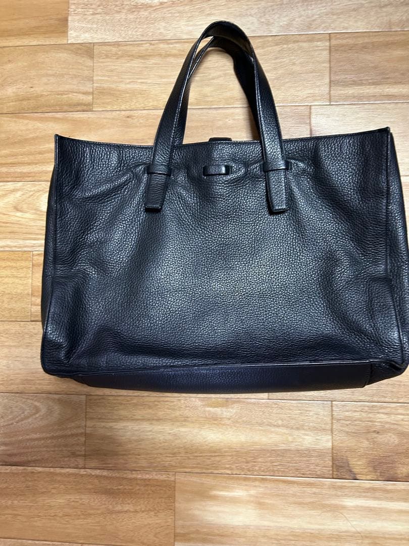 Armani Collection ブラック トートバッグ