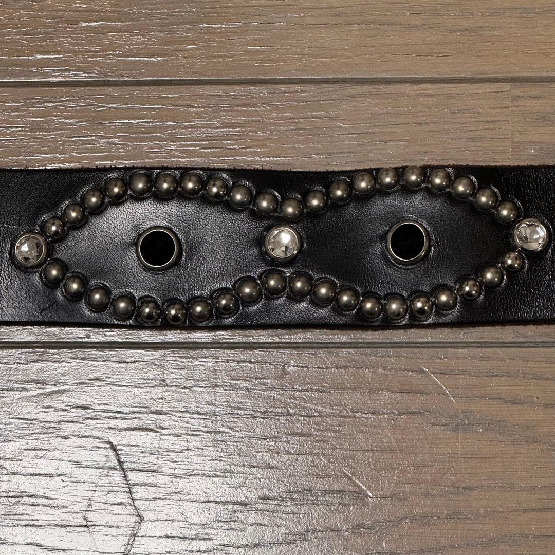 HTCスタッズブラックベルトW34