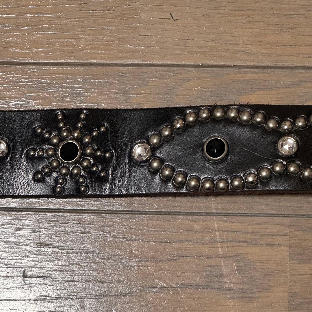 HTCスタッズブラックベルトW34