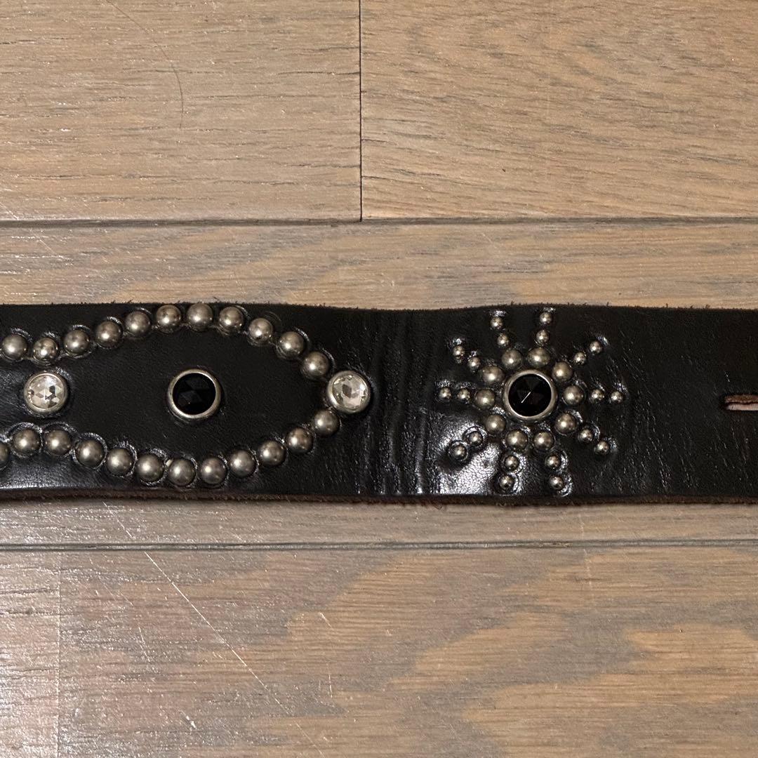 HTCスタッズブラックベルトW34