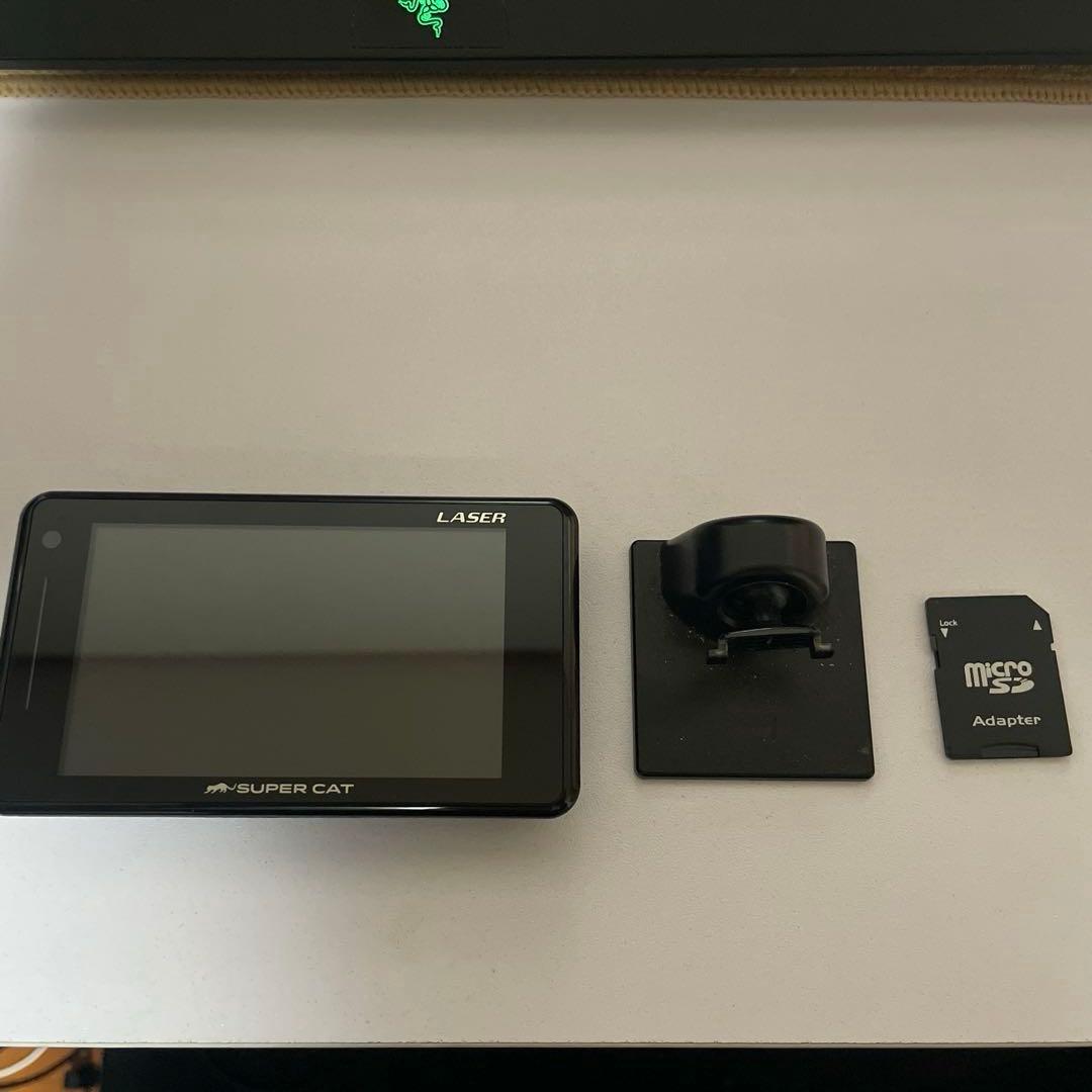 ユピテル　スーパーキャット　LS310 OBD12-RD付き