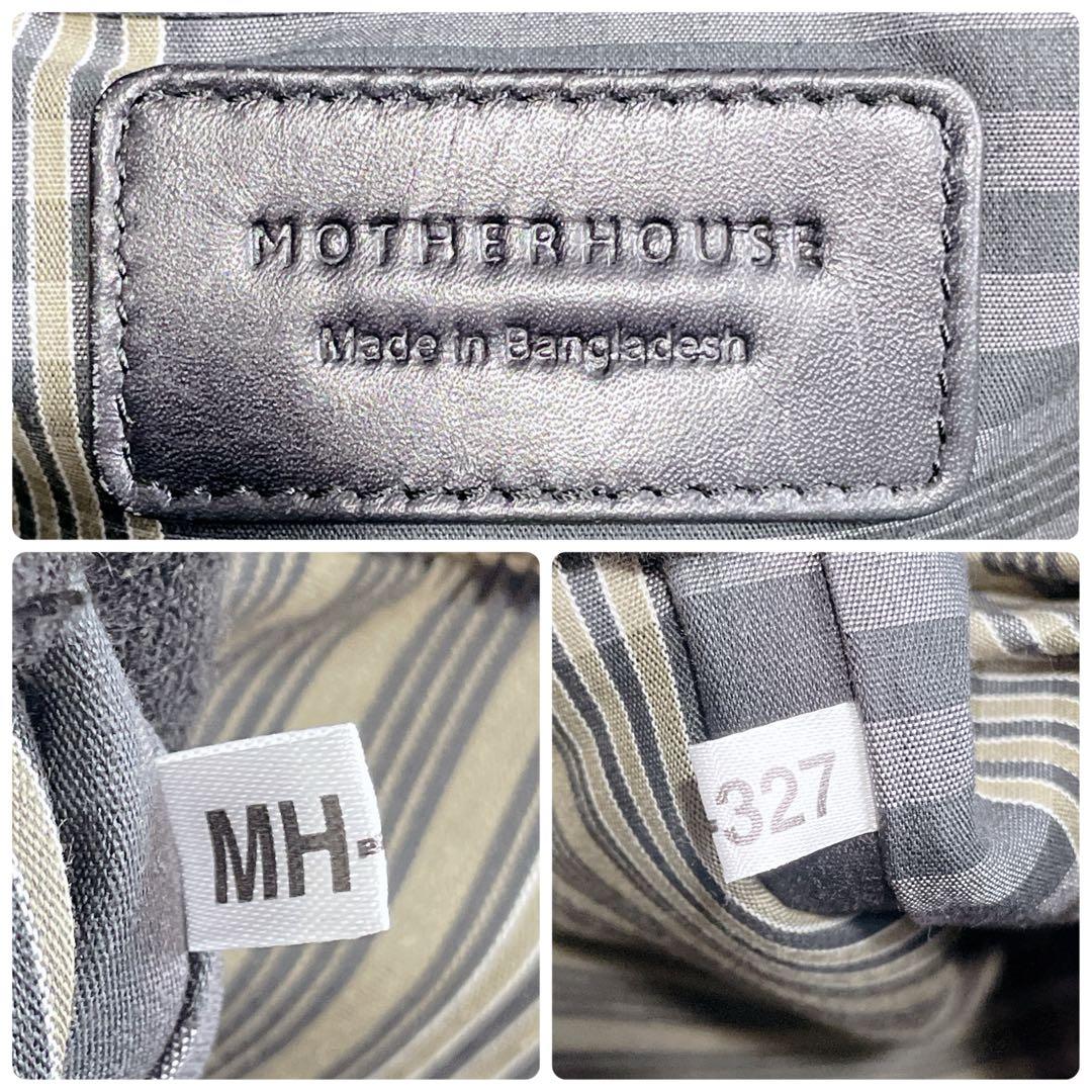 美品✨マザーハウス アンティーク スリムトート ビジネスバッグ ブラック A4