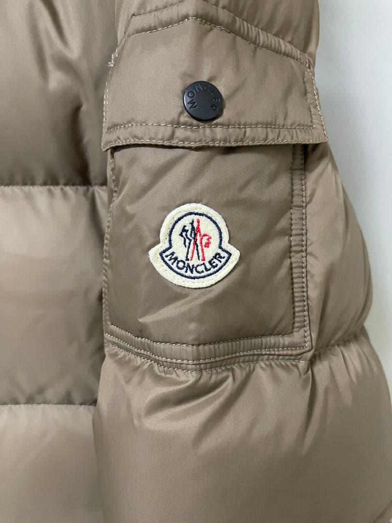 【美品】MONCLER モンクレール　ダウンジャケット　茶タグ　バジーレ