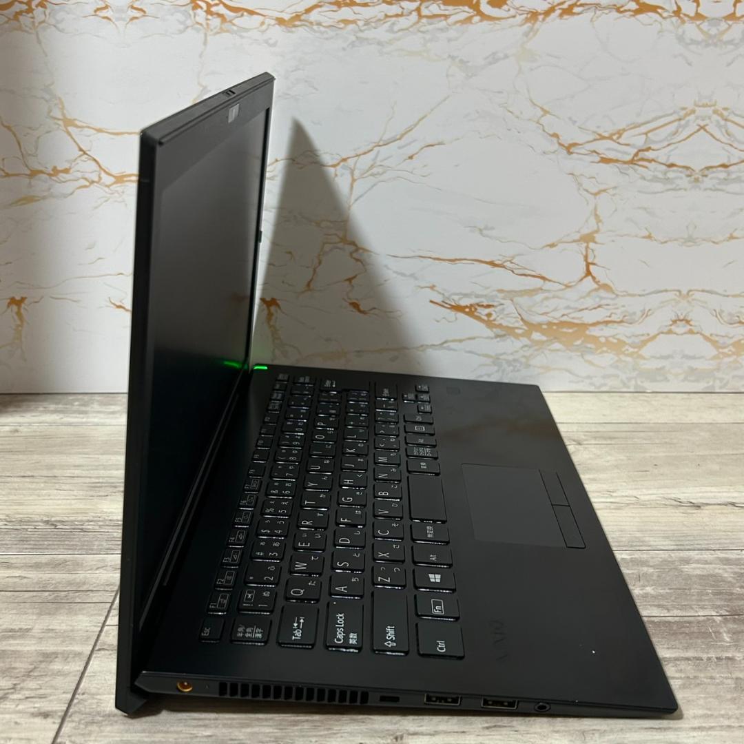 VAIO/SONY/カメラSSD/Windows11/黒/ノートパソコン/8GB