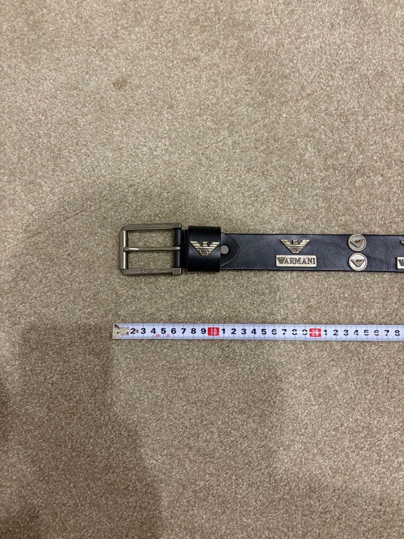 裕樹　エンポリオアルマーニ黒 ベルト 約120cm