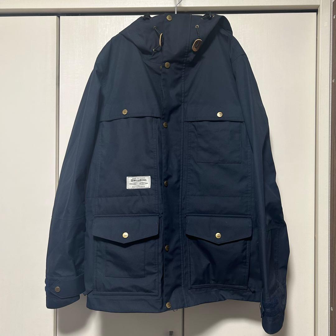 【美品】BILLABONG TADASHI FUSEMODEL ネイビー M