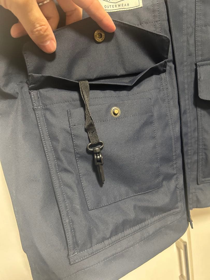 【美品】BILLABONG TADASHI FUSEMODEL ネイビー M