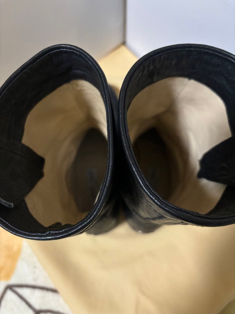 ★ JIMMY CHOO エンジニアブーツ 23.5 ブラック