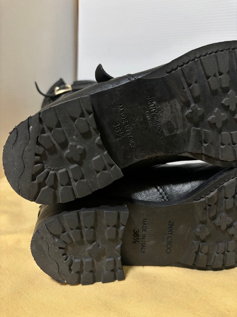 ★ JIMMY CHOO エンジニアブーツ 23.5 ブラック
