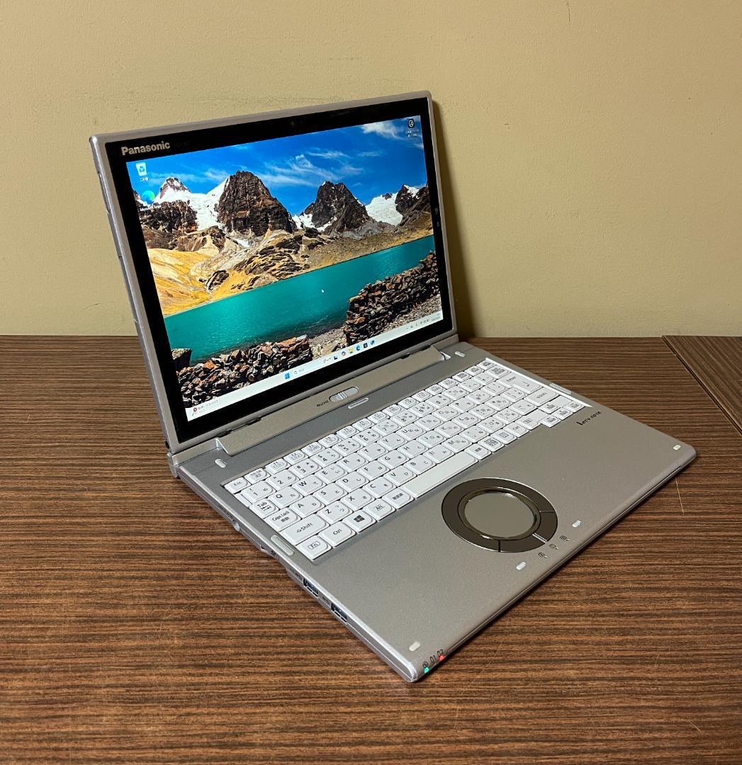 バッテリー2個、高性能、QHD、LET'S NOTE XZ6、8GB、256GB