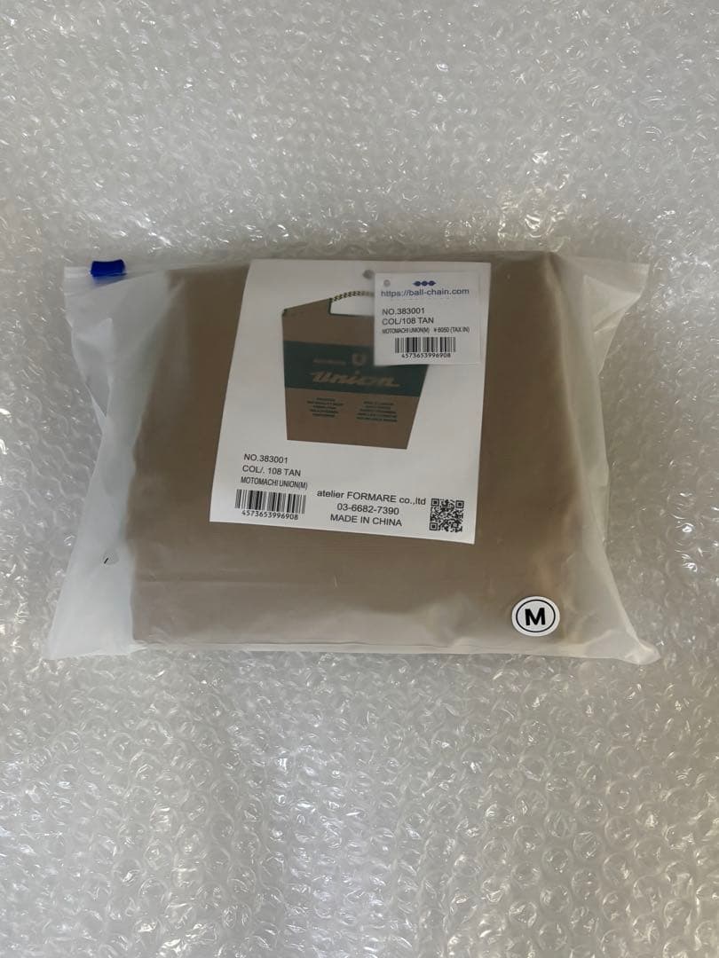 ❣️もとまちユニオン　Ball & Chain ボールアンドチェーン　ベージュ　M