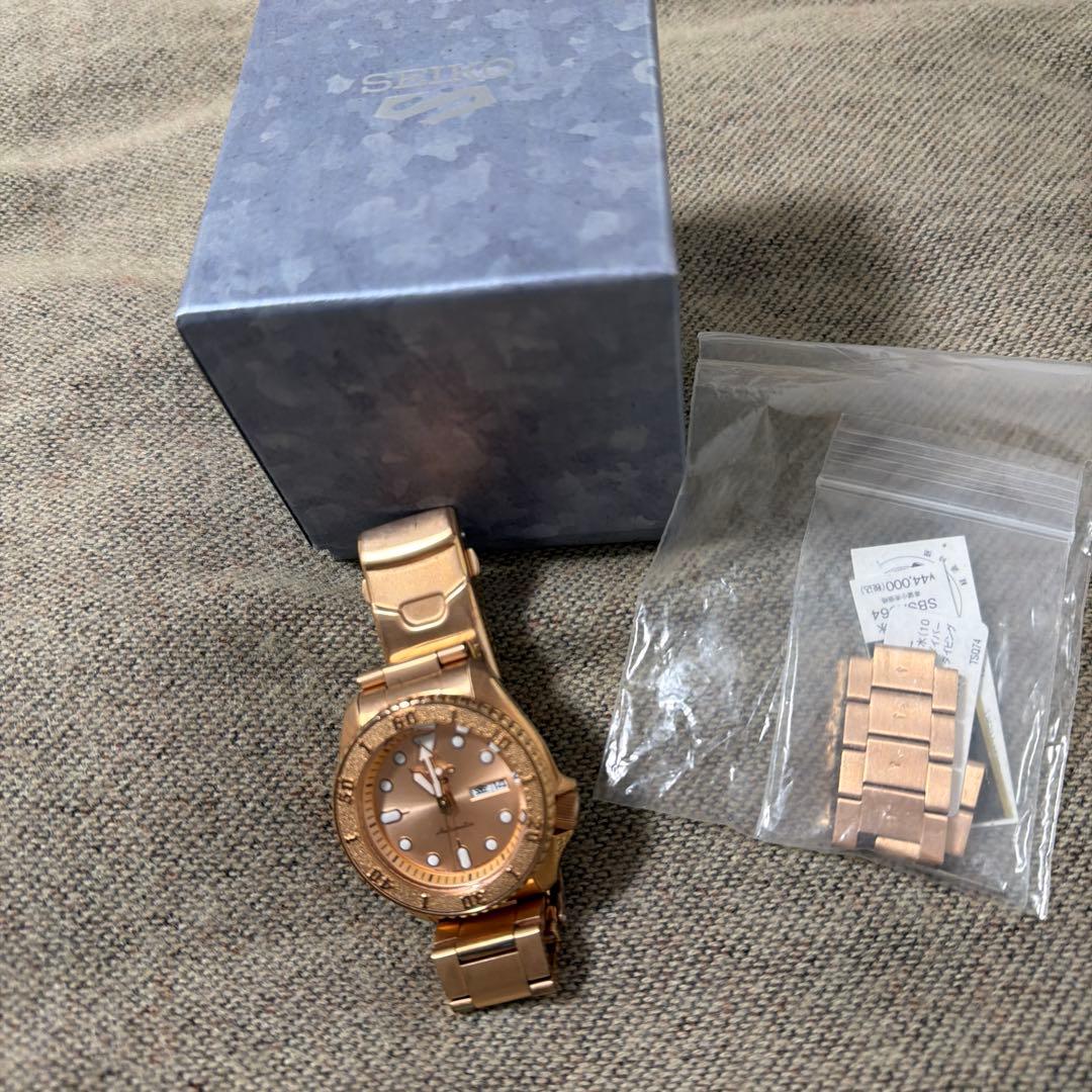 セイコー ダイバーズウォッチ ゴールド