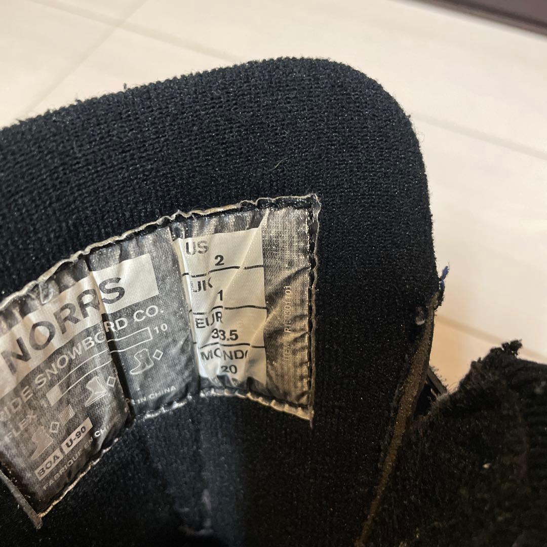 spoonキッズスノーボード4点セット　120cm