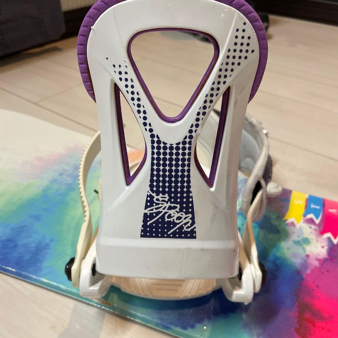 spoonキッズスノーボード4点セット　120cm