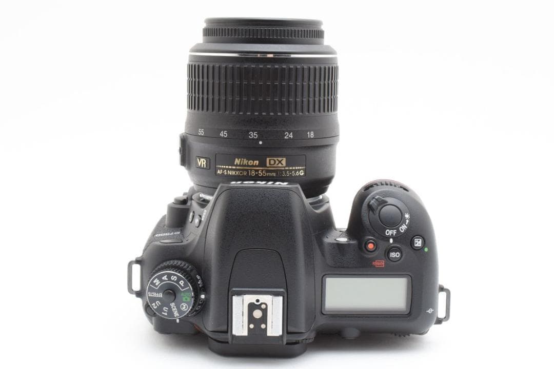 美品 D7500 ダブルレンズ　ニコン/箱付き/SD64GB/専用ガラスフィルム